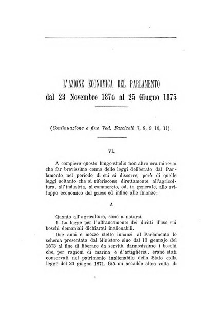 Giornale degli economisti organo dell'Associazione per il progresso degli studi economici