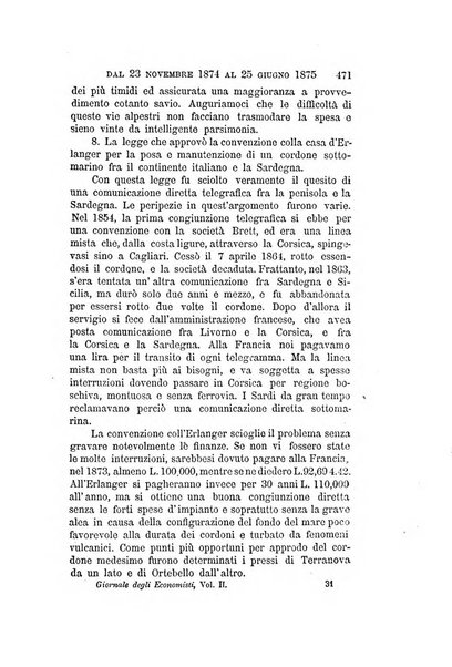 Giornale degli economisti organo dell'Associazione per il progresso degli studi economici