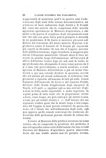 Giornale degli economisti organo dell'Associazione per il progresso degli studi economici