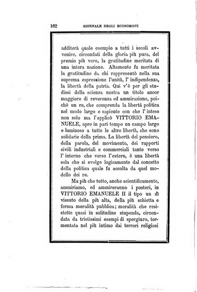 Giornale degli economisti organo dell'Associazione per il progresso degli studi economici