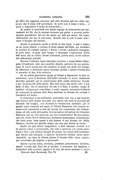 Giornale degli economisti organo dell'Associazione per il progresso degli studi economici