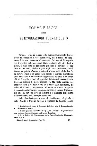 Giornale degli economisti organo dell'Associazione per il progresso degli studi economici