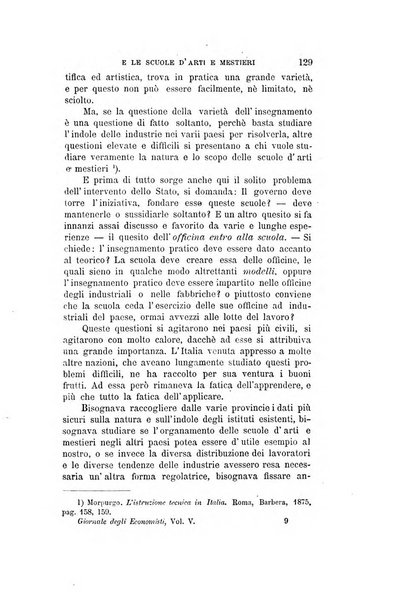 Giornale degli economisti organo dell'Associazione per il progresso degli studi economici