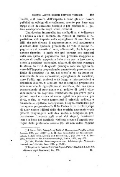 Giornale degli economisti organo dell'Associazione per il progresso degli studi economici