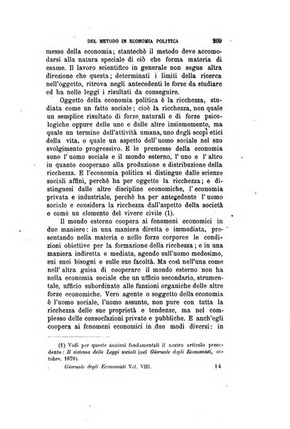 Giornale degli economisti organo dell'Associazione per il progresso degli studi economici