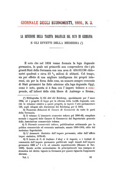 Giornale degli economisti organo dell'Associazione per il progresso degli studi economici