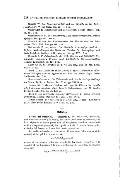 Giornale degli economisti organo dell'Associazione per il progresso degli studi economici