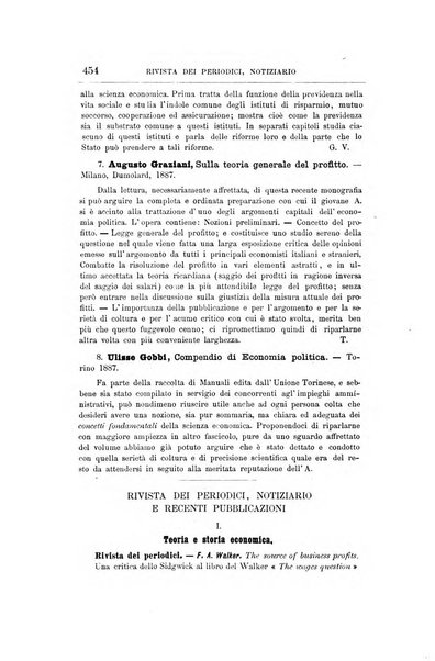 Giornale degli economisti organo dell'Associazione per il progresso degli studi economici