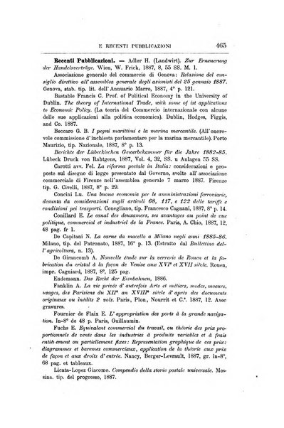 Giornale degli economisti organo dell'Associazione per il progresso degli studi economici