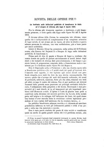 Giornale degli economisti organo dell'Associazione per il progresso degli studi economici