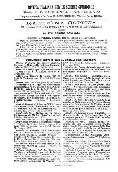 Giornale degli economisti organo dell'Associazione per il progresso degli studi economici