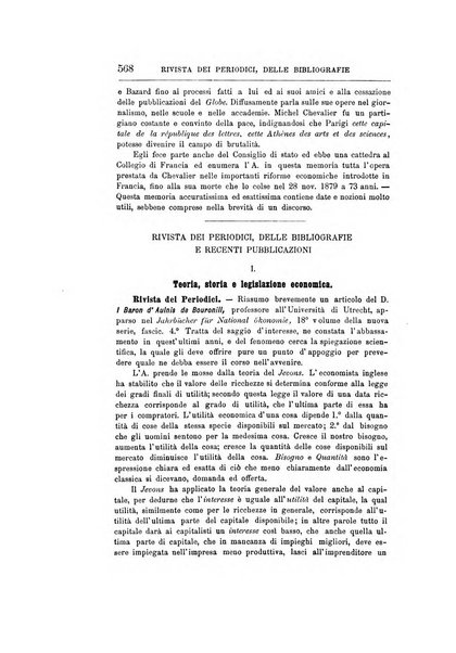 Giornale degli economisti organo dell'Associazione per il progresso degli studi economici