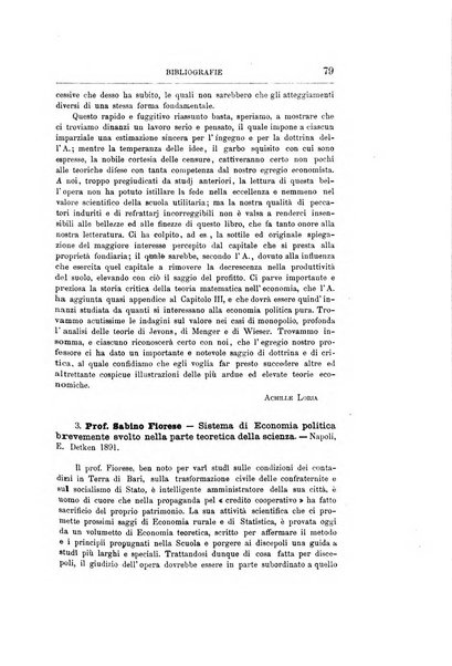 Giornale degli economisti organo dell'Associazione per il progresso degli studi economici