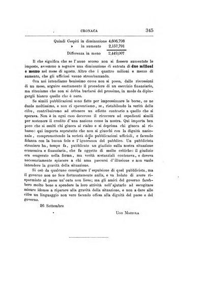 Giornale degli economisti organo dell'Associazione per il progresso degli studi economici