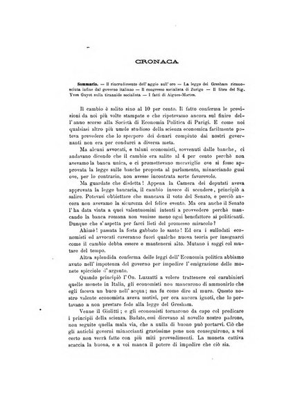 Giornale degli economisti organo dell'Associazione per il progresso degli studi economici