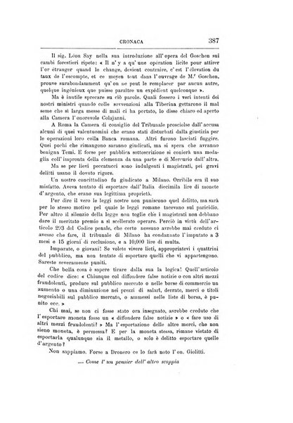 Giornale degli economisti organo dell'Associazione per il progresso degli studi economici