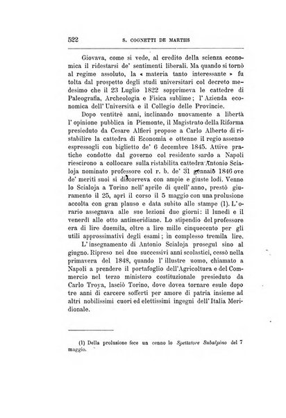 Giornale degli economisti organo dell'Associazione per il progresso degli studi economici