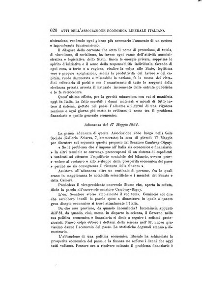 Giornale degli economisti organo dell'Associazione per il progresso degli studi economici