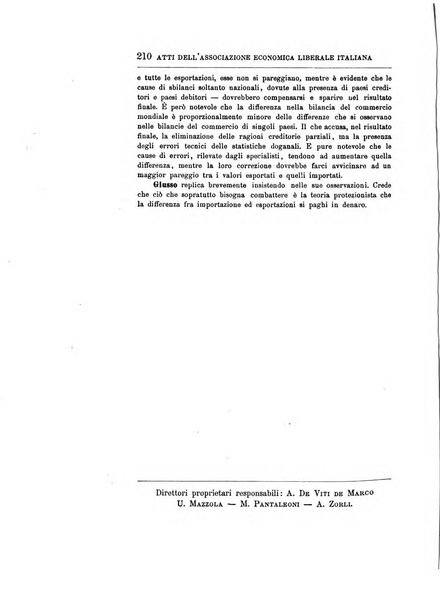 Giornale degli economisti organo dell'Associazione per il progresso degli studi economici