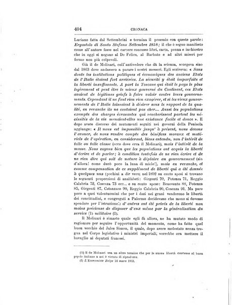 Giornale degli economisti organo dell'Associazione per il progresso degli studi economici