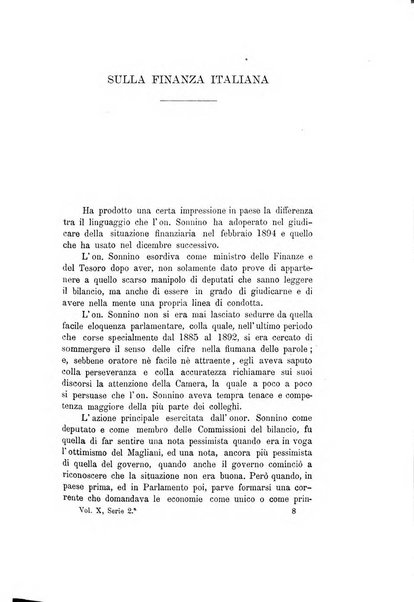 Giornale degli economisti organo dell'Associazione per il progresso degli studi economici