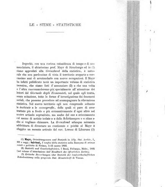 Giornale degli economisti organo dell'Associazione per il progresso degli studi economici