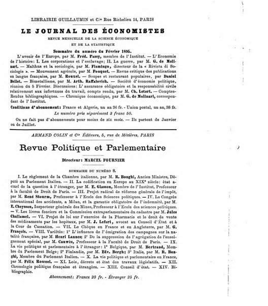 Giornale degli economisti organo dell'Associazione per il progresso degli studi economici