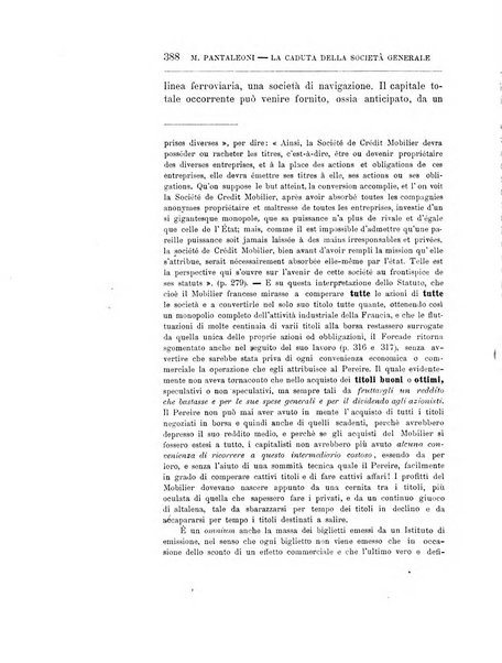 Giornale degli economisti organo dell'Associazione per il progresso degli studi economici