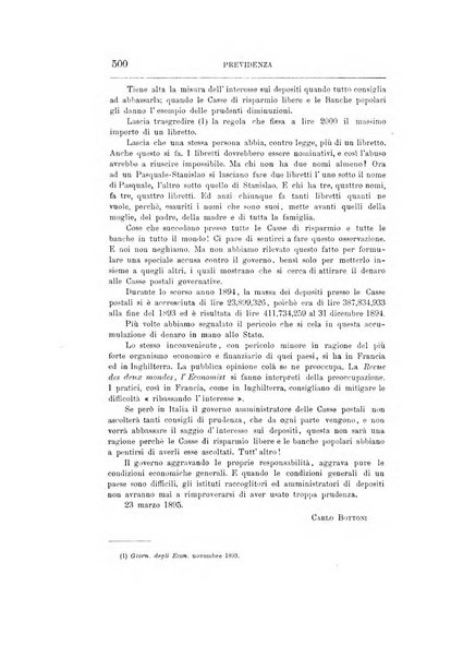 Giornale degli economisti organo dell'Associazione per il progresso degli studi economici