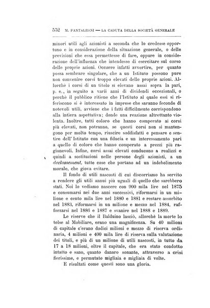 Giornale degli economisti organo dell'Associazione per il progresso degli studi economici