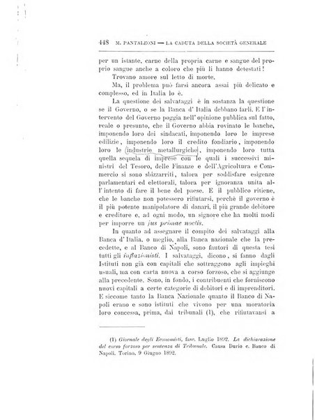 Giornale degli economisti organo dell'Associazione per il progresso degli studi economici