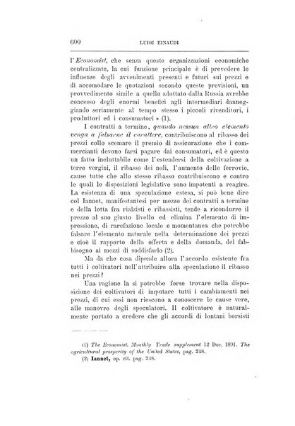 Giornale degli economisti organo dell'Associazione per il progresso degli studi economici