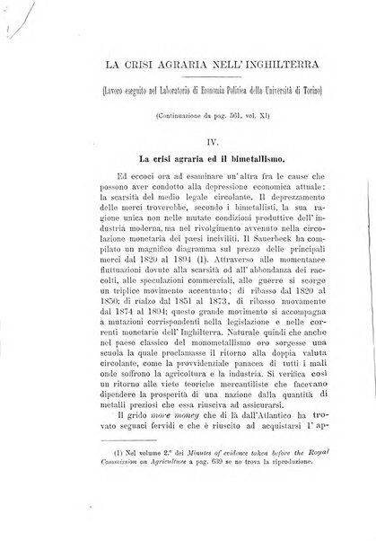 Giornale degli economisti organo dell'Associazione per il progresso degli studi economici