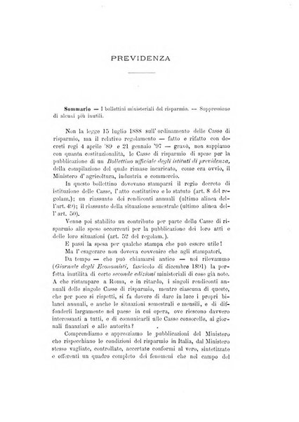 Giornale degli economisti organo dell'Associazione per il progresso degli studi economici