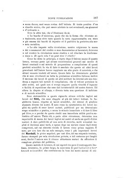 Giornale degli economisti organo dell'Associazione per il progresso degli studi economici