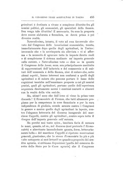 Giornale degli economisti organo dell'Associazione per il progresso degli studi economici