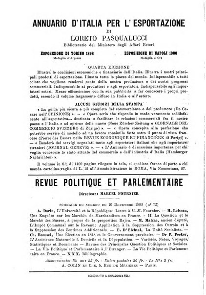 Giornale degli economisti organo dell'Associazione per il progresso degli studi economici