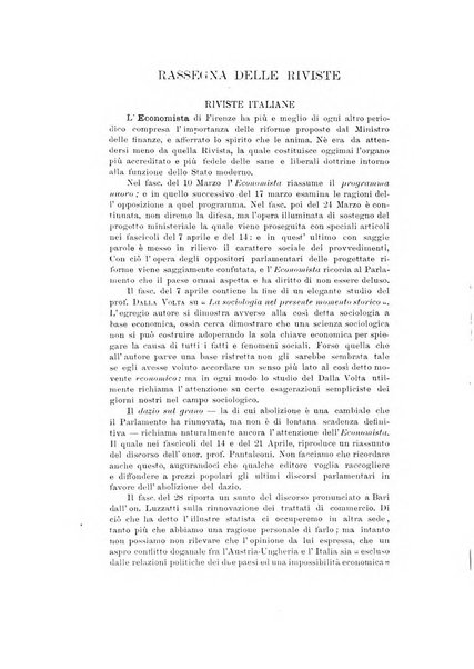 Giornale degli economisti organo dell'Associazione per il progresso degli studi economici