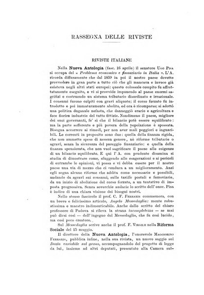 Giornale degli economisti organo dell'Associazione per il progresso degli studi economici