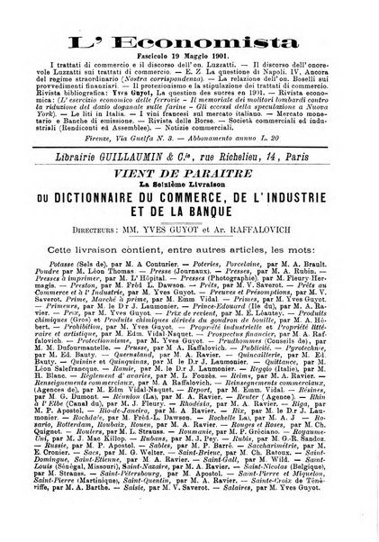 Giornale degli economisti organo dell'Associazione per il progresso degli studi economici