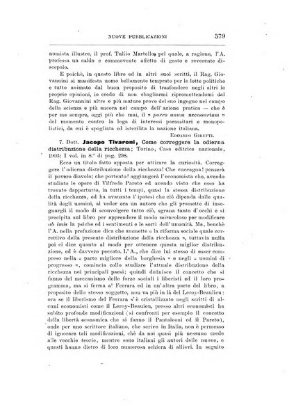 Giornale degli economisti organo dell'Associazione per il progresso degli studi economici