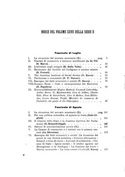 Giornale degli economisti organo dell'Associazione per il progresso degli studi economici