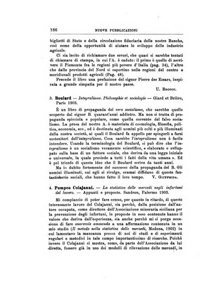 Giornale degli economisti organo dell'Associazione per il progresso degli studi economici