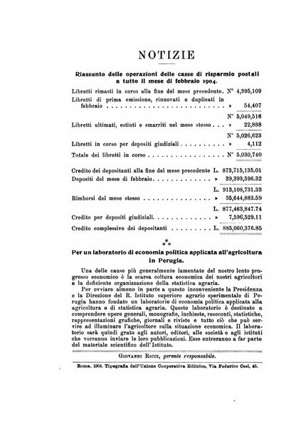 Giornale degli economisti organo dell'Associazione per il progresso degli studi economici