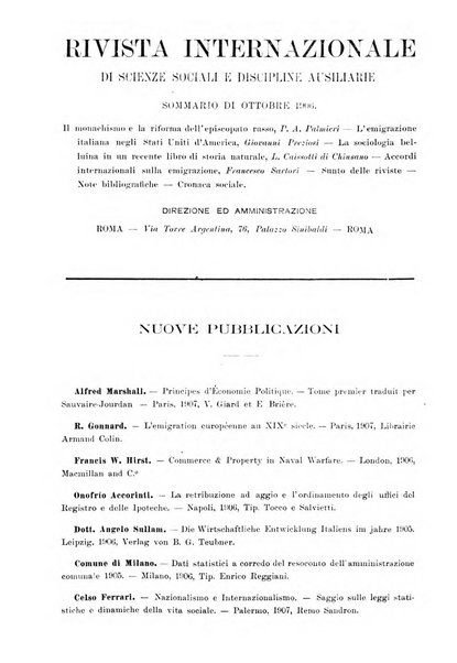 Giornale degli economisti organo dell'Associazione per il progresso degli studi economici