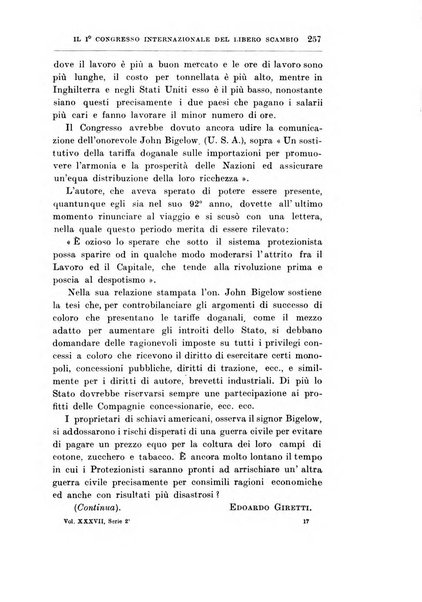 Giornale degli economisti organo dell'Associazione per il progresso degli studi economici