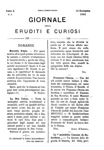 Giornale degli eruditi e curiosi