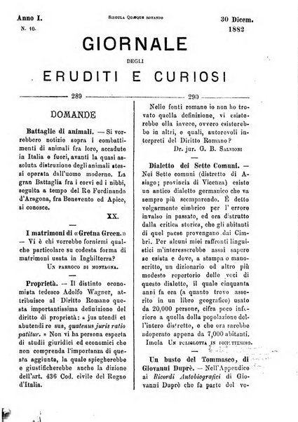 Giornale degli eruditi e curiosi