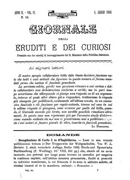 Giornale degli eruditi e curiosi