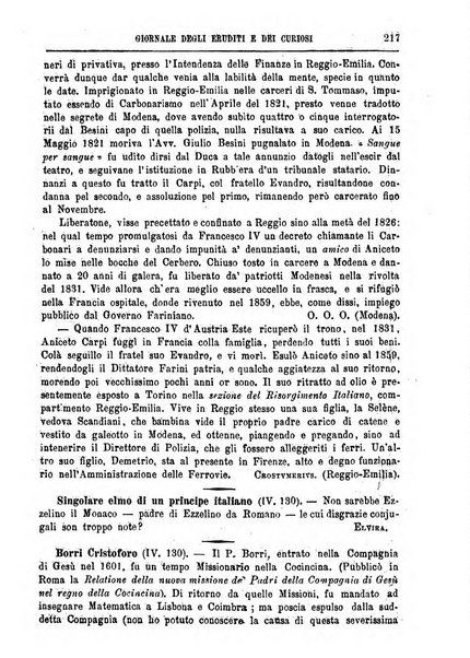 Giornale degli eruditi e curiosi